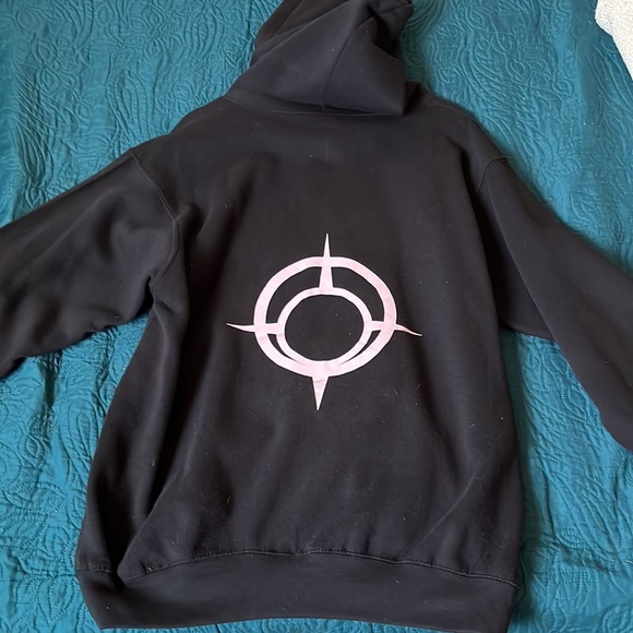 Black hoodie men - Picture 2 of 2